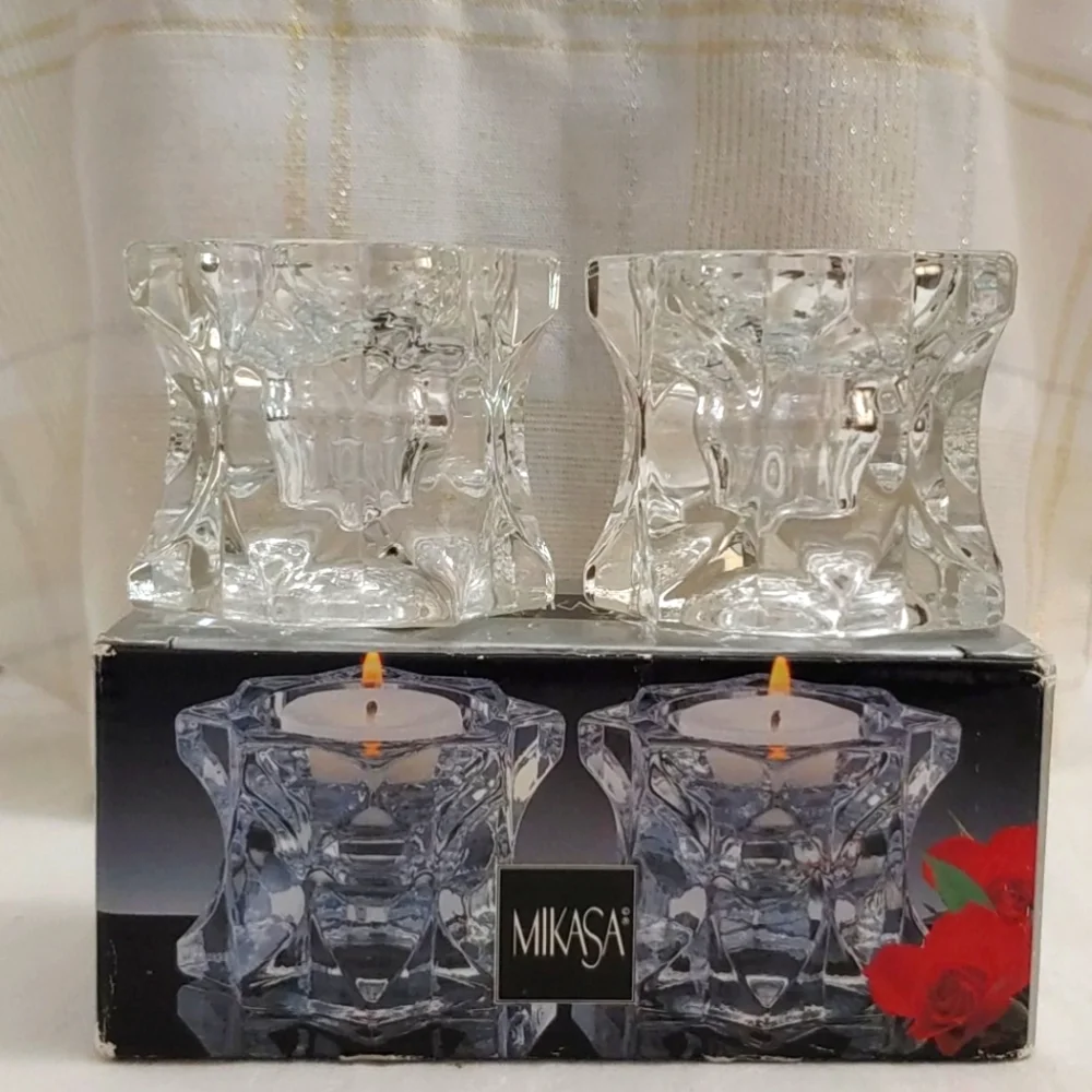 Mikasa Votive Candle Holder NIB